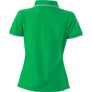 Dukoo | Polo manches courtes publicitaire pour femme Vert 2