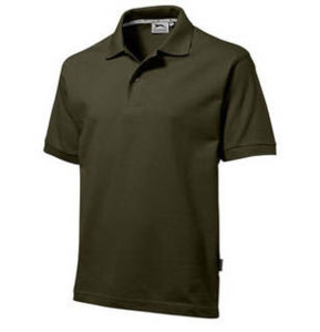 F-Hand 2 | Polo manches courtes publicitaire pour homme Khaki