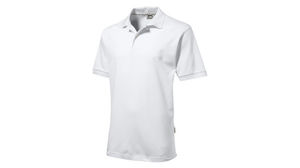 F-Hand | Polo manches courtes personnalisé pour homme Blanc