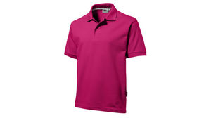 F-Hand | Polo manches courtes personnalisé pour homme Fushia frost