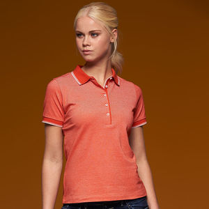 Faboo | Polo manches courtes publicitaire pour femme