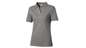 For Femme | Polo manches courtes personnalisé pour femme Gris