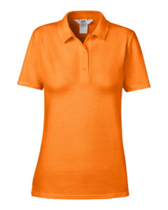 Fugga | Polo manches courtes publicitaire pour femme Orange 1