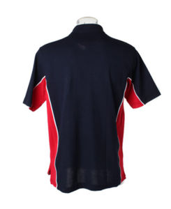 Gamegear Track | Polo manches courtes personnalisé pour homme Marine Rouge 2