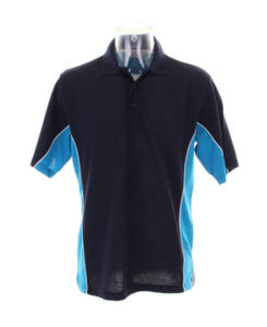 Gamegear Track | Polo manches courtes personnalisé pour homme Marine Turquoise 1