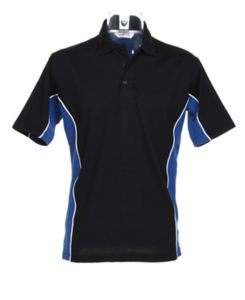 Gamegear Track | Polo manches courtes personnalisé pour homme Noir Royal 1