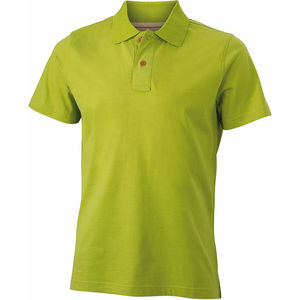 Gihy | Polo manches courtes publicitaire pour homme Vert citron