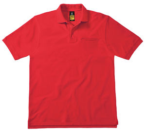 Gujy | Polo manches courtes personnalisé pour homme Rouge 2