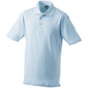 Hawy | Polo manches courtes personnalisé pour homme Bleu clair