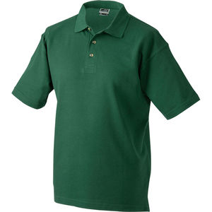 Hawy | Polo manches courtes personnalisé pour homme Vert foncé