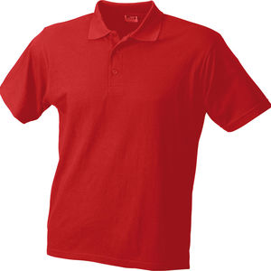 Hupe | Polo manches courtes publicitaire pour homme Rouge