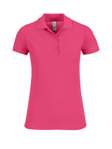 Ioguti | Polo manches courtes publicitaire pour homme Fuchsia