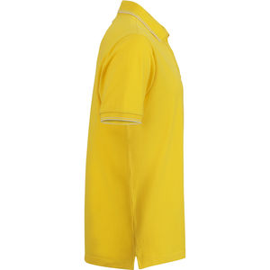 Jyho | Polo manches courtes personnalisé pour homme Jaune 4