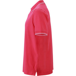 Jyho | Polo manches courtes personnalisé pour homme Rose 3