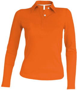 Kariban V | Polo manches courtes personnalisé pour femme Orange