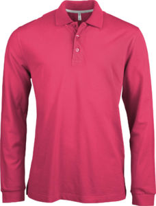 Kariban Vi | Polo manches courtes personnalisé pour homme Fuschia