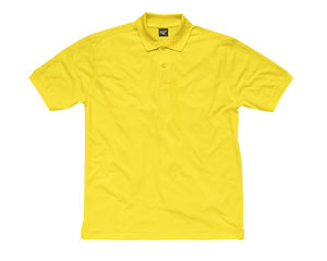 Kids' Cotton | Polo manches courtes personnalisé pour enfant Jaune 1