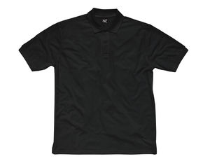 Kids' Cotton | Polo manches courtes personnalisé pour enfant Noir 1