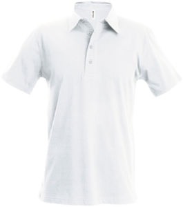 Lage | Polo manches courtes publicitaire pour homme Blanc