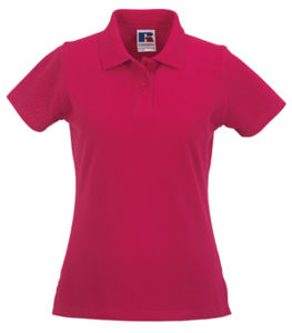 Lala | Polo manches courtes personnalisé pour femme Fuchsia 1