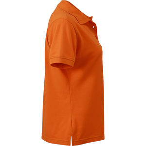 Loobi | Polo manches courtes publicitaire pour femme Orange 4