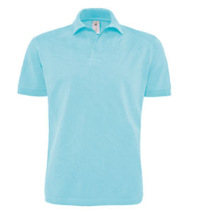 Mivo | Polo manches courtes personnalisé pour homme Turquoise 1