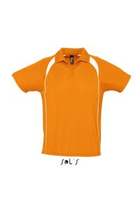 Palladium | Polo manches courtes publicitaire pour homme Orange