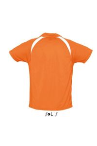 Palladium | Polo manches courtes publicitaire pour homme Orange 2