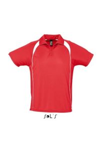 Palladium | Polo manches courtes publicitaire pour homme Rouge