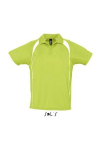 Palladium | Polo manches courtes publicitaire pour homme Vert pomme