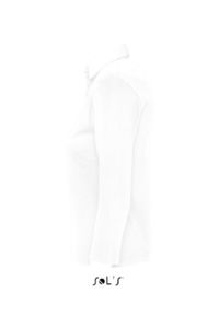 Panach | Polo manches longues personnalisé pour femme Blanc 3