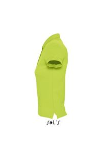 Passion | Polo manches courtes personnalisé pour femme Vert pomme 3