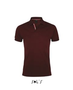 Patriot | Polo manches courtes publicitaire pour homme Bordeaux