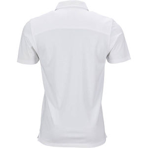 Peno | Polo manches courtes publicitaire pour homme Blanc Marine Blanc 1