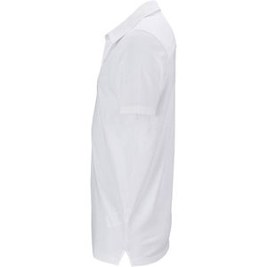 Peno | Polo manches courtes publicitaire pour homme Blanc Marine Blanc 3