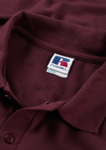 Peqa | Polo manches courtes publicitaire pour homme Bordeaux 2