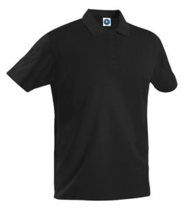 Performance Polo | Polo manches courtes publicitaire pour homme Noir