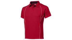 polo performant respirant Rouge