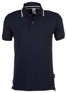 Perth 2 | Polo manches courtes personnalisé pour homme Marine