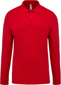 Pinni | Polo manches courtes publicitaire pour homme Rouge 1