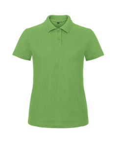 Pique | Polo manches courtes publicitaire pour femme Vert Reel 1