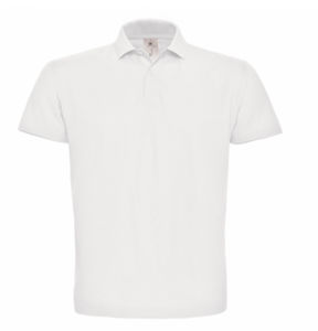 Pique | Polo manches courtes personnalisé pour homme Blanc 6