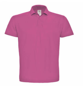 Pique | Polo manches courtes personnalisé pour homme Fuchsia 1