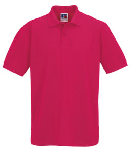 Piquehemd | Polo manches courtes personnalisé pour homme Fuchsia 1