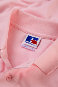 Piquehemd | Polo manches courtes personnalisé pour homme Rose 3