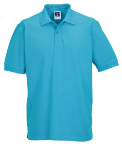 Piquehemd | Polo manches courtes personnalisé pour homme Turquoise 2