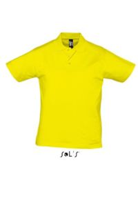 Prescott Men | Polo manches courtes publicitaire pour homme Citron