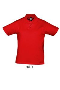 Prescott Men | Polo manches courtes publicitaire pour homme Rouge