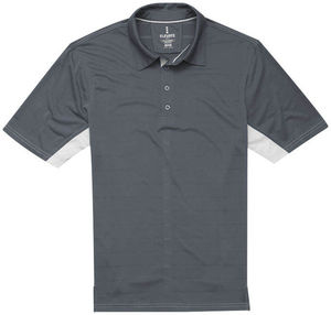 Prescott | Polo manches courtes publicitaire pour homme Steel grey 2