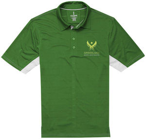 Prescott | Polo manches courtes publicitaire pour homme Vert 3